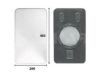 ALKAR 7405247 Mirror Glass, outside mirror